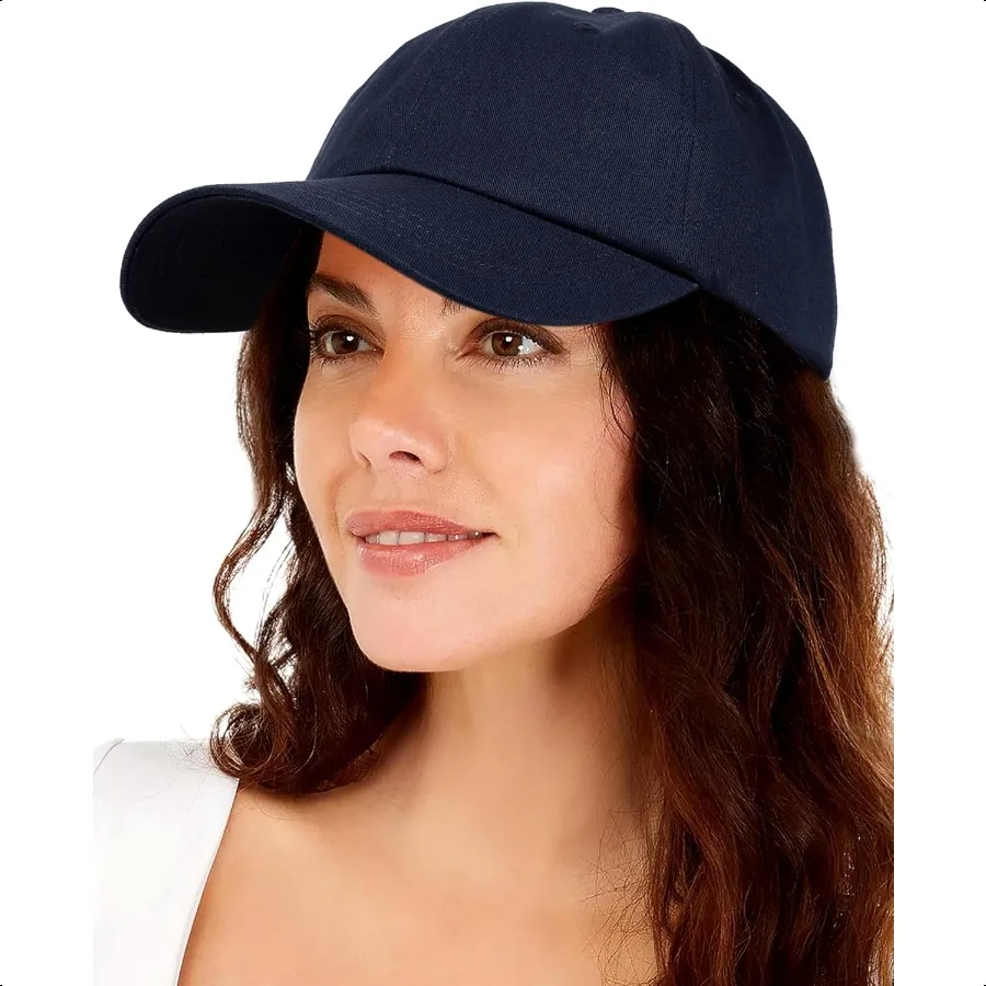 

Womens Satin Lined Unstructured Baseball Cap Unisex Silk Lining Washed Cotton Adjustable Dad Hat