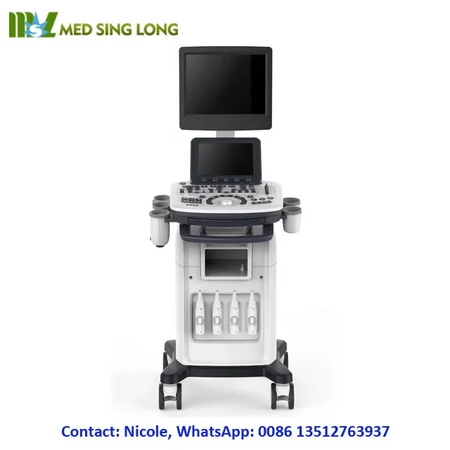 Obstetrics And Gynecology 4D Mobile Ultrasound Machine Doppler For Hospital