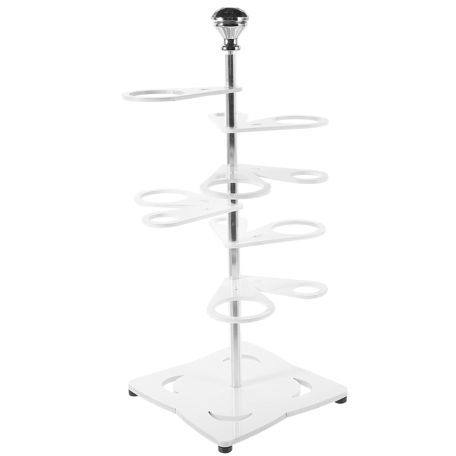 

Ice Cream Display Stand Sushi Hand Rolls Stands Case DIY Assembly Acrylic Reusable Cones Holders Easy to Clean