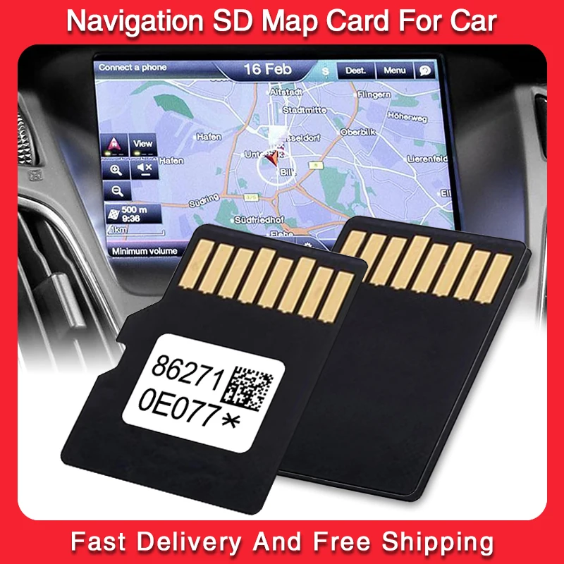 

2025 Latest Update for Toyota Navigation Card OEM 86271-0E077 Prius 4Runner Accessories USA CAN