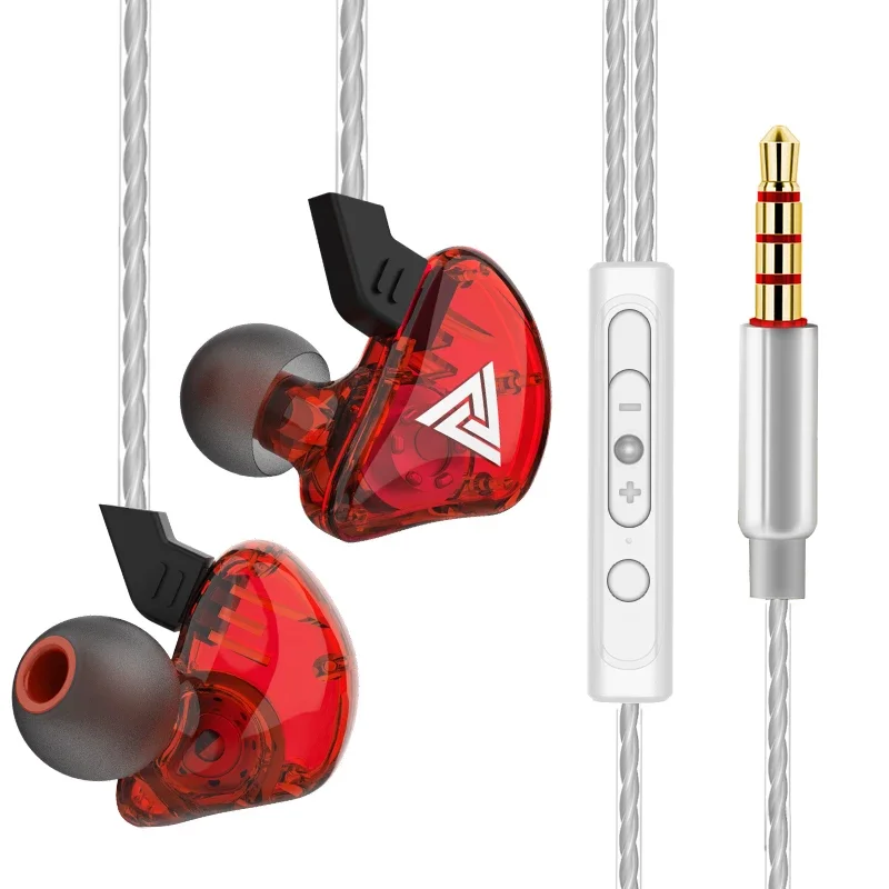 QKZ CK5 FiLe 有線イヤホン マイク付き HiFi 音楽イヤホン