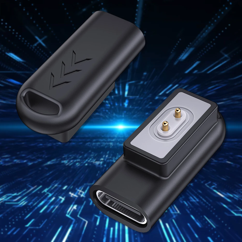 USB-C Female To for Xiaomi Watch Charging Connector Male Adapter for Xiaomi Mi Band 8 Pro/8 for Redmi Smart Band 2