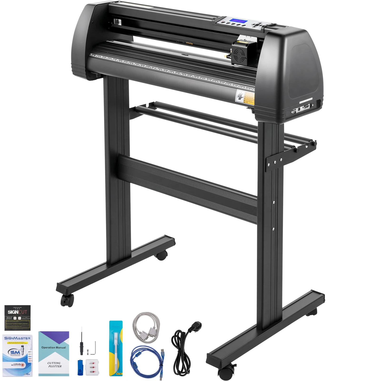 شاشة LCD لآلة قطع الفينيل مقاس 28 بوصة من SucceBuy مع برنامج SignCut #1