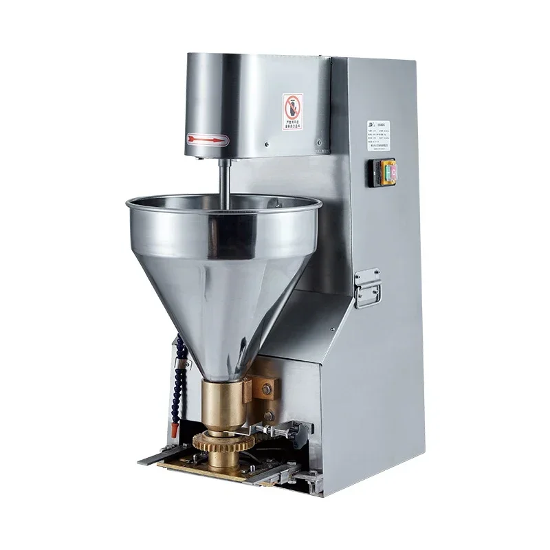 Коммерческая машина для фрикаделек 1100 Вт, автоматическая машина для формования мясных шариков из рыбы, говядины