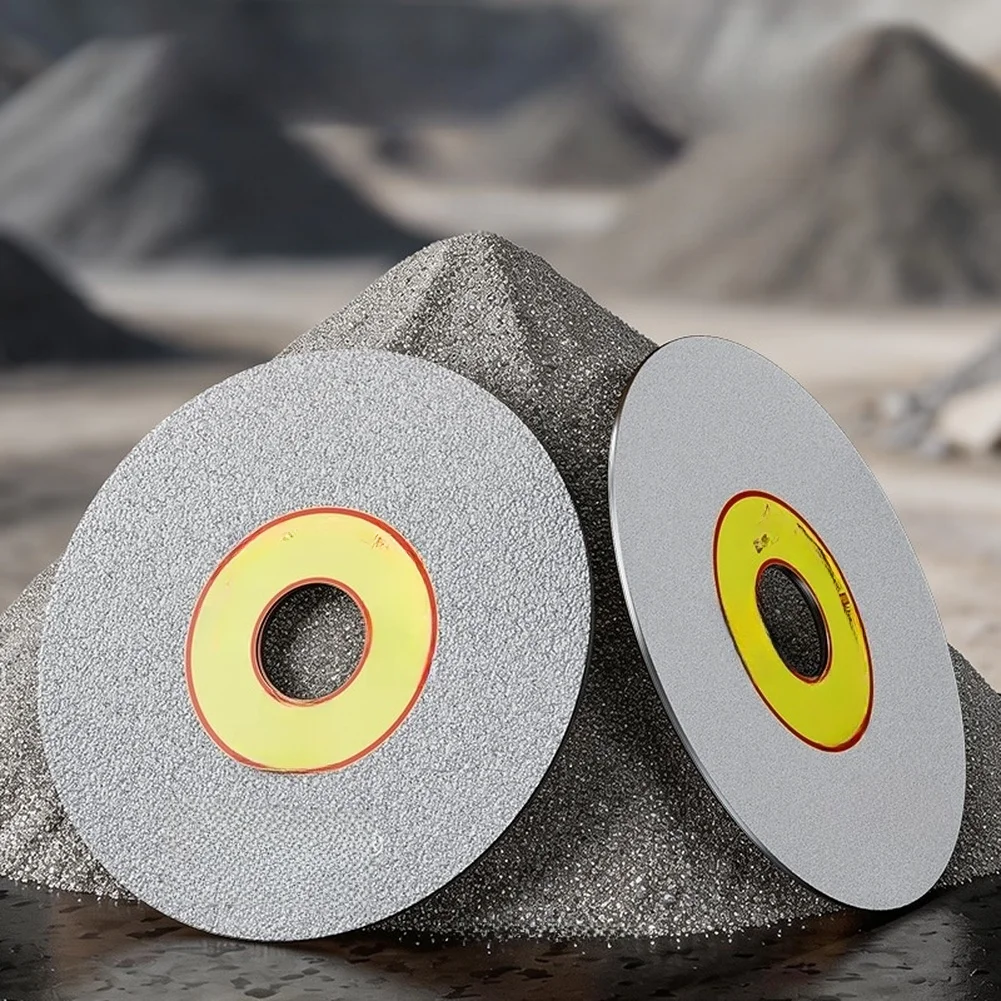 

4 Inch Diamond Grinding Disc Dual-Sided Dry/Wet Grinding Wheel For Glass Stone Polishing Carving Abrasive Tools DIY Saw Blade