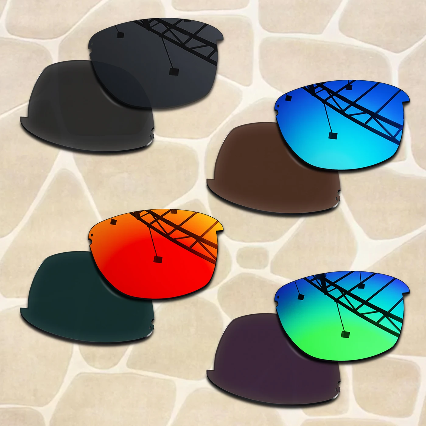 

Anti-Scratch Polarized Replacement Lenses for Unstoppable OO9191 65mm Sunglasses