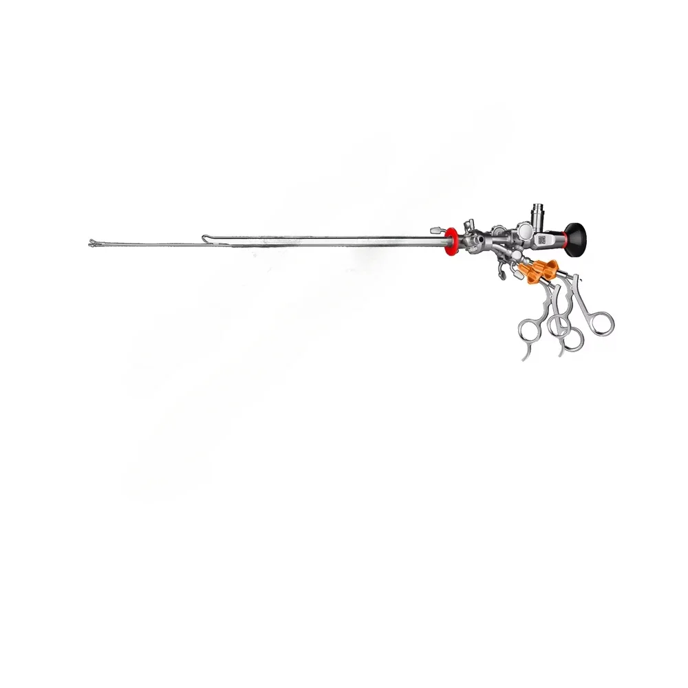 

Cystoscope and surgical instruments for pediatric cystoscope of urethrovesical base operation set