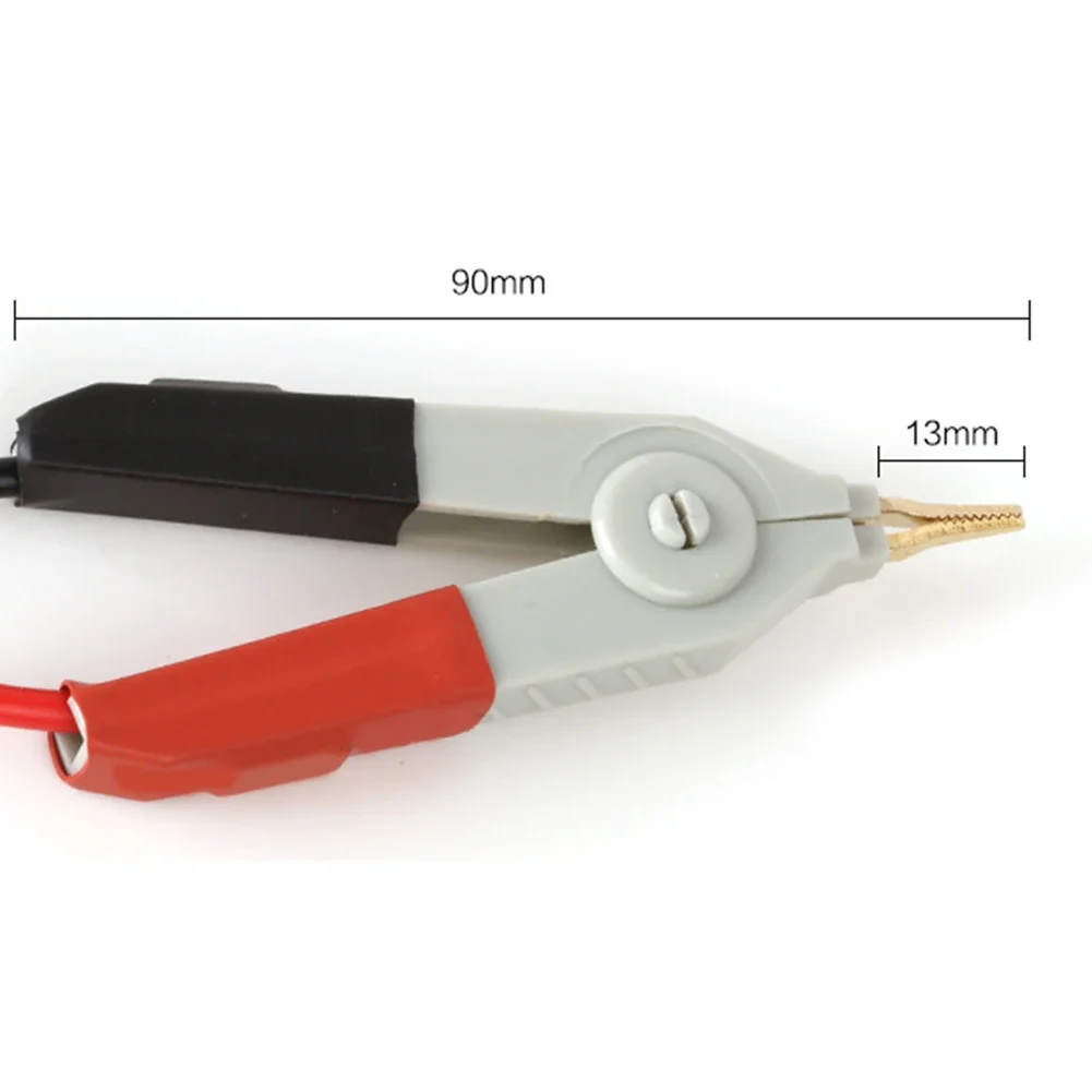 High Current All Copper Gold Plated Kelvin Clip For SMD Chip Capacitor Inductor Testing With M6013 M4070 MESR100 Meter