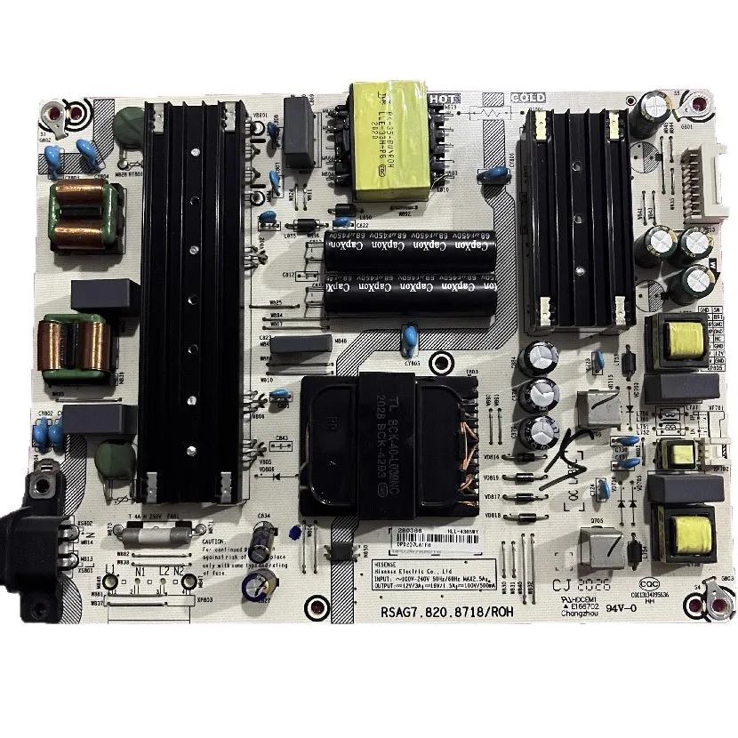 65R6E3 65R6E4 65H6570G 65R7G5 RSAG7.820.8718/ROH Placa Base de Alimentación para TV, Placa de Control para TV LCD LED, Pieza de Repuesto