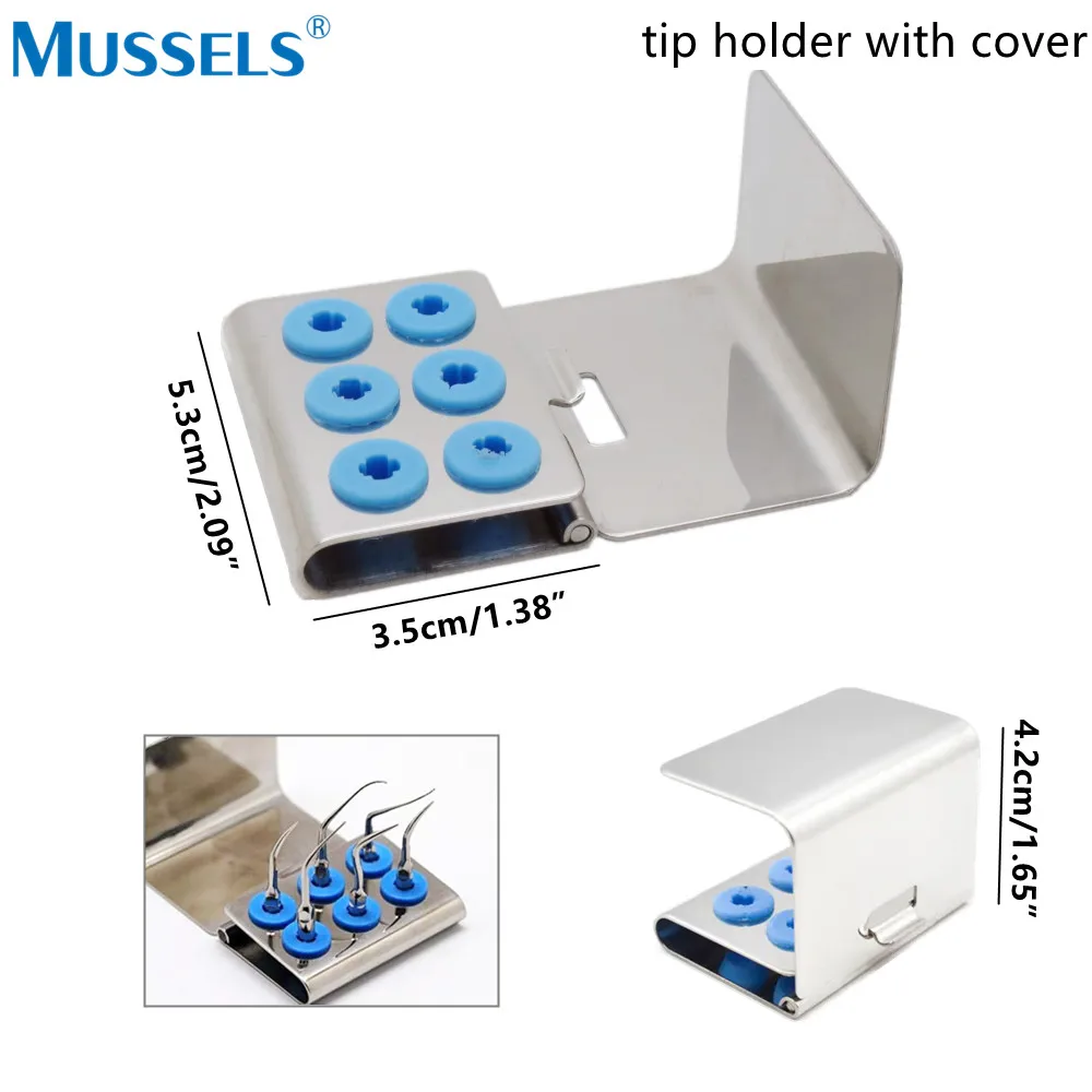 6/8/12/30 Holes Dental Scaler Tips Holder Implant Drills Organizer Bone Bur Block Box Disinfection Storage Case Stand Autoclave