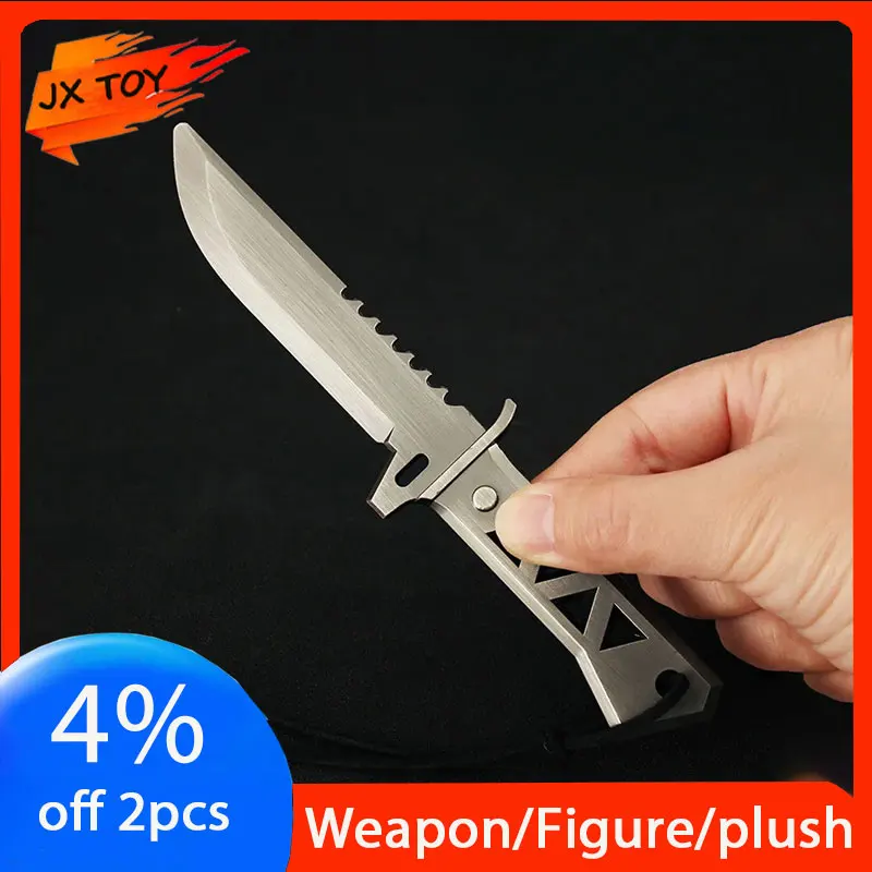 

JX TOY 17cm Valorant Xenohunter Knife with Holster Metal Model Skinning Knives Game Melee Weapon Collectible Desk Ornament Sword