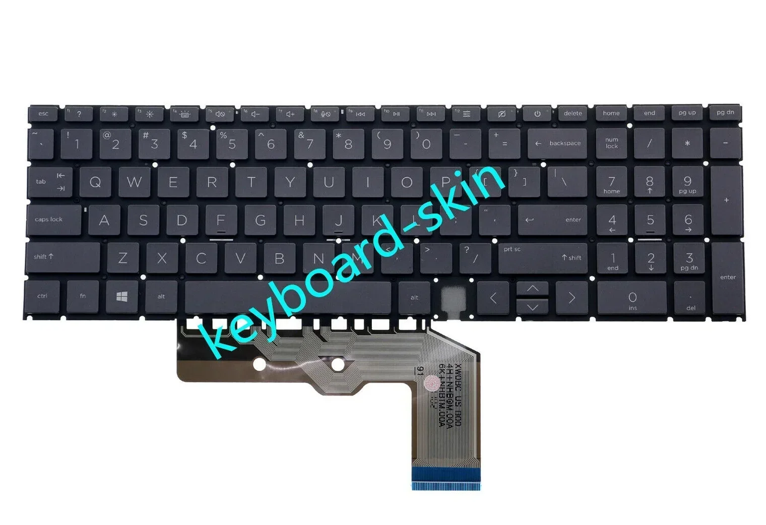 New US black Backlit keyboard No-Frame For HP ENVY 17-CG 17-CGxxx,15-ED 15-EDxxx 15-ED0008TX series laptop