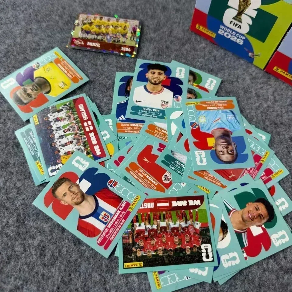 Panini Offizielles 2026 FIFA Weltmeisterschafts-Aufkleberpaket und Album Komplettes Sammlerset für Fußballfans – Detail 11