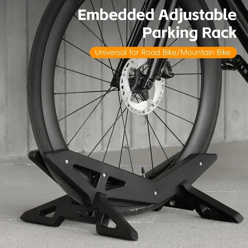 Bicycle Parking Racks Adjustable Anti-Slip ABS Indoor MTB Floor Stand Universal Cycling Storage Road Mountain Bike Accessories
