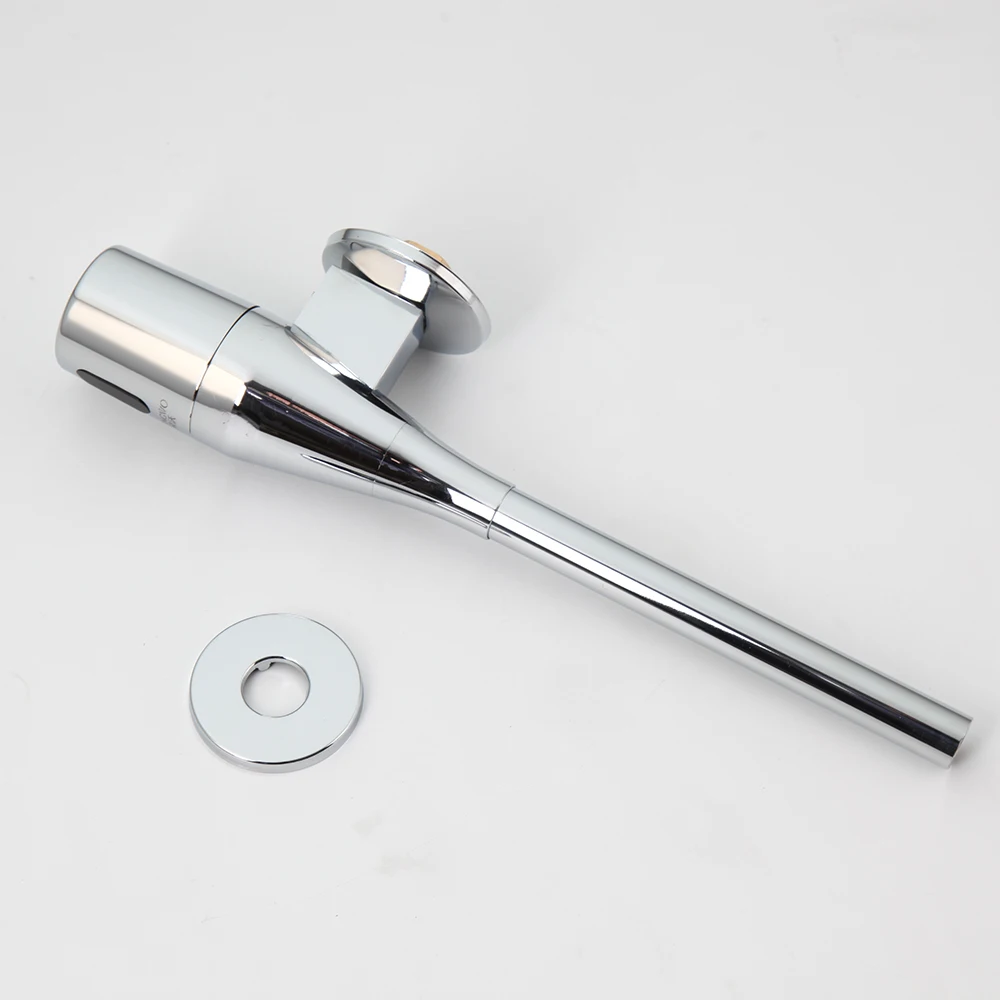 Imagem -05 - Monite Chrome Polonês Sensor Mictório Banheiro Accessorie Toalete Válvula de Descarga Automática Montagem na Parede Sensor Mictório Toque Torneira Mictório