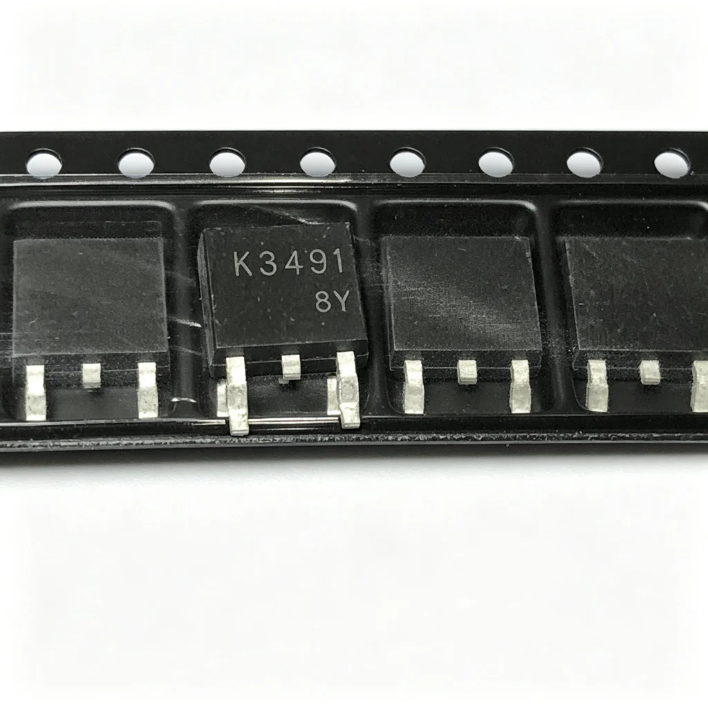10piece K3491 2SK3491 600V 1A TO-252
