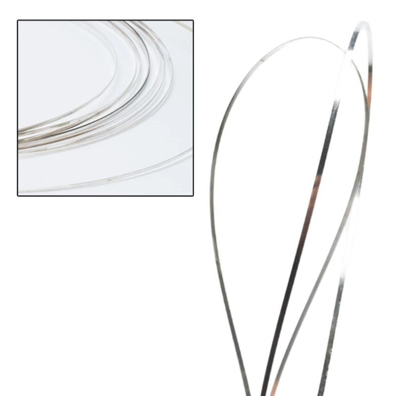 Silver Welding Wire for Glasses Maintenance Low Melting Point Great Weldability Excellent Processing Performance