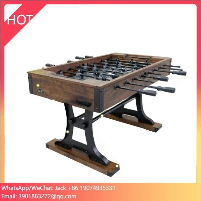 

Hot Selling Classic Coin Operated Soccer Game Table Professional Custom Foosball Soccer Tables