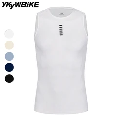 YKYWBIKE Cycling Base Layer Cycling Vest Reflective Underwear Sport Vest Men Undershirt Road Bike Jersey Summer Ride Clothing