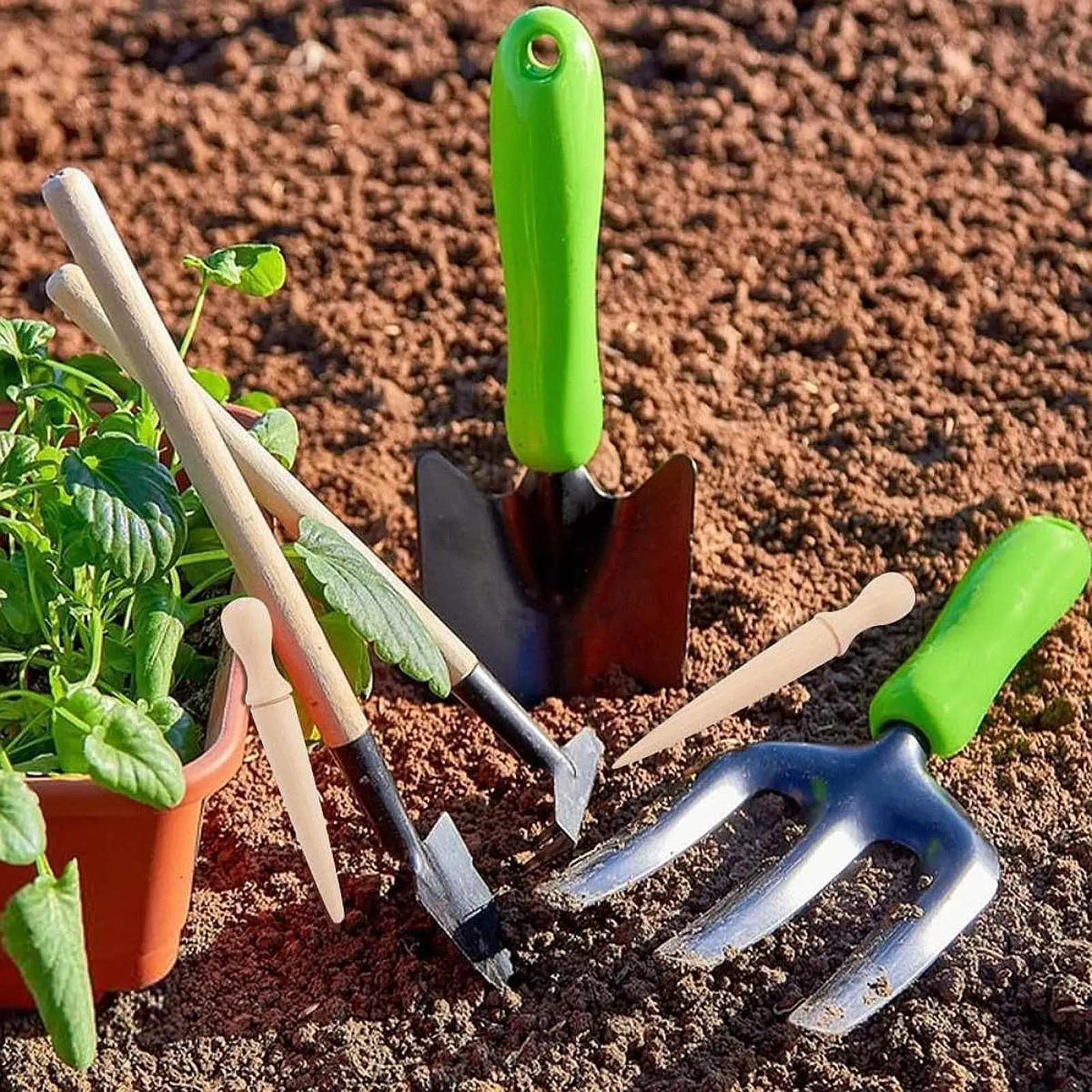 

Garden Hole Punch Tool Seed Dibber Backyard Hand Dibber Bulb Planter Sow Dibbler for Flowers Sowing Planting Bulbs Plants Bonsai