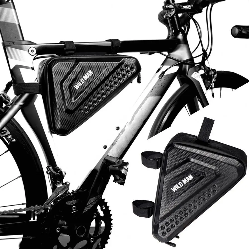 

Водонепроницаемая велосипедная сумка, треугольная вместительная сумочка на раму для горного и дорожного велосипеда, герметичная, сумка на багажник, аксессуары