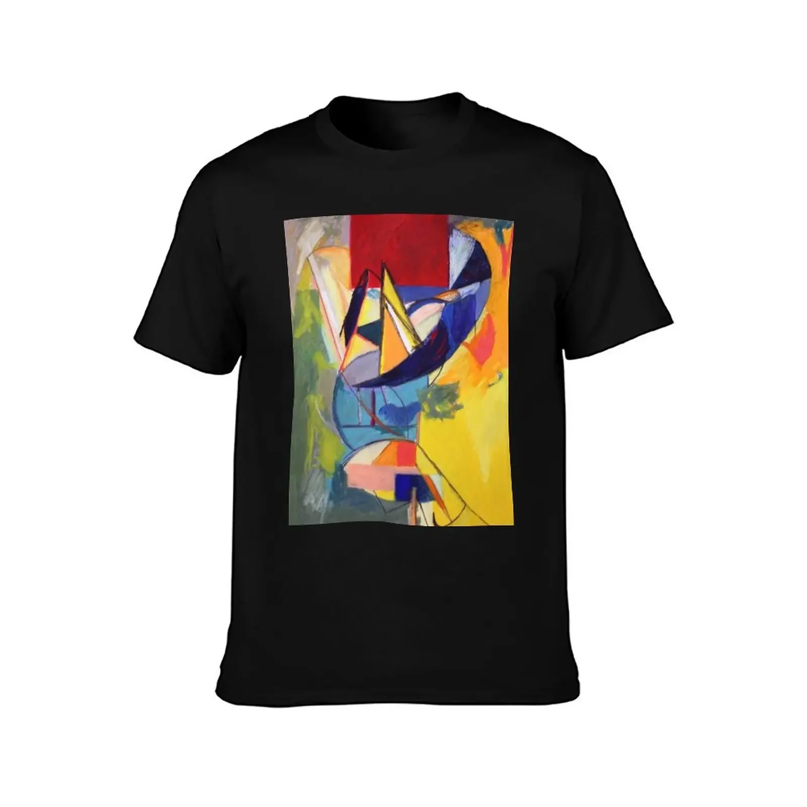 Tanyard Park - Original Oil Painting T-Shirt funny costumes Anime t-shirt anime tshirt men clothes