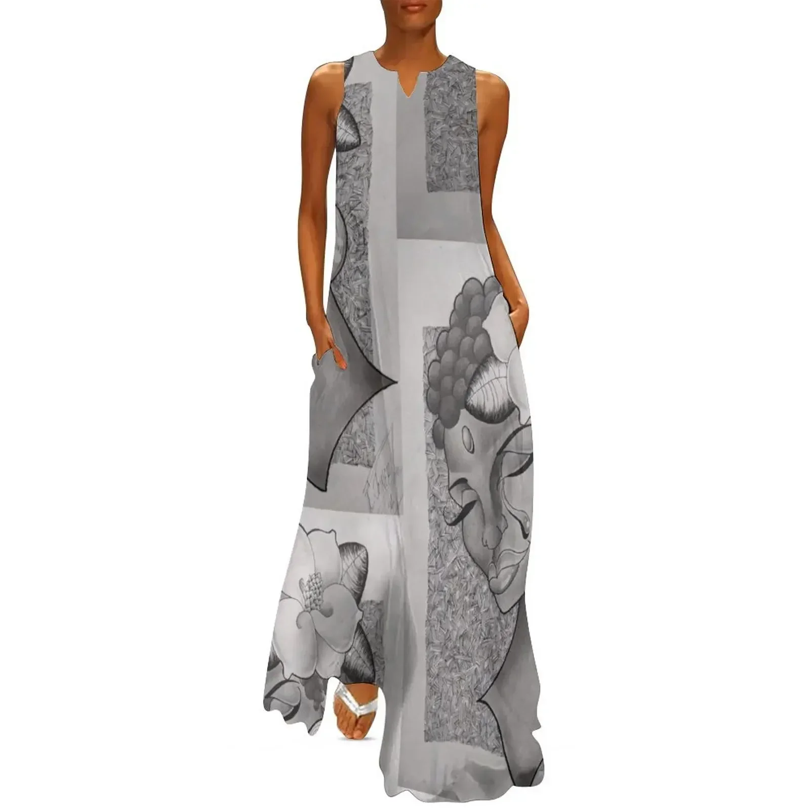 

Tears of a Queen Long Dress summer dresses Summer dresses for women women's dresses luxury Women's summer suit Dress