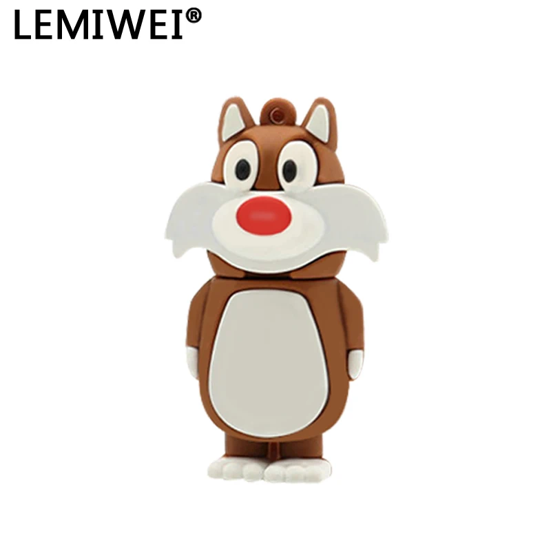 USB-флешка в виде кошки, 8-64 Гб, USB 2,0