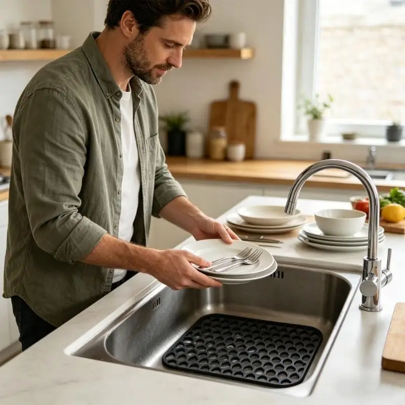 2 Count Bowl Bottom blankets Water discouraging low maintenance For Food Preparation Zone And Cleaning Space 55KF