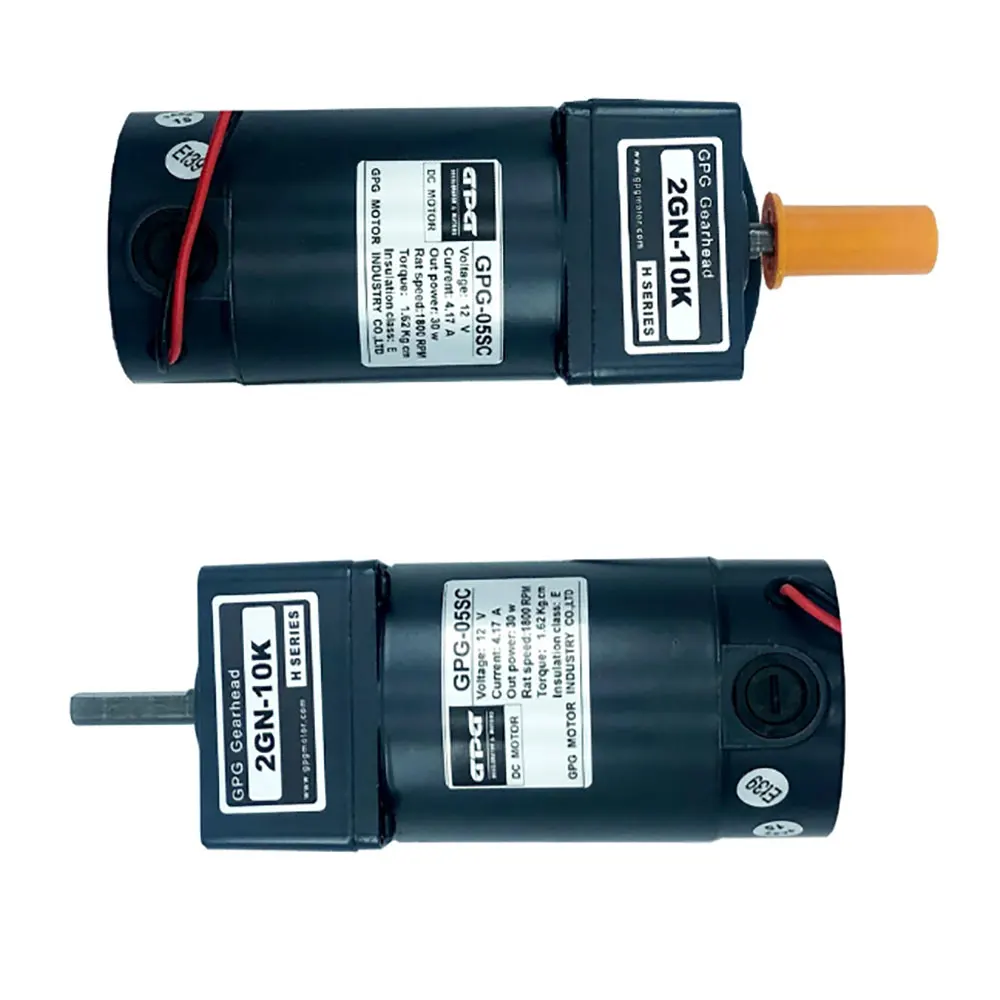 GPG Taiwan State Incense Machine Motor 12V 4.17A 30W DC Motor GPG-05SC/30W/1800 Rpm/2GN-10K