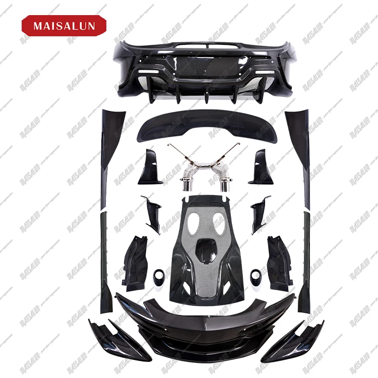 For Mclaren 560 Upgrade 600LT Carbon Fiber body kit car bumper accessories automotive replacement car parts