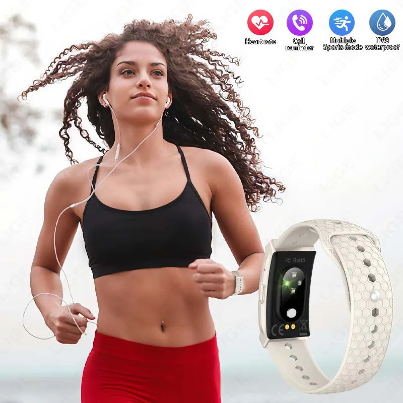 

LIGE Sleep Heart Rate Monitor Smart Watch New No Screen Bracelet 2025 Pedometer Sports Fitness Tracker Band Men Smartwatch Women