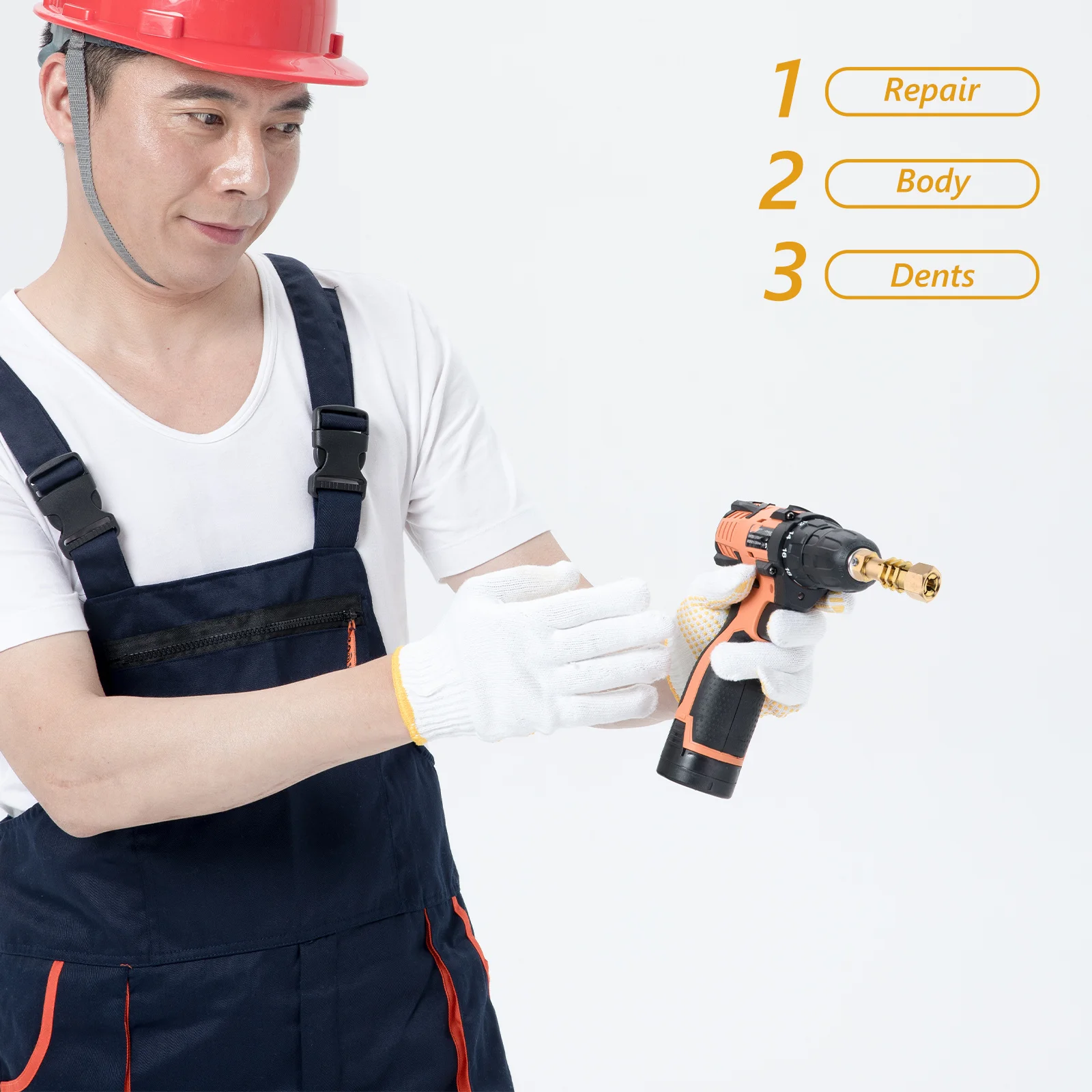 

Locking Head Dent Puller Head For Dent Repair Welder Spot Puller Adapter Automotive Body Repair Tool Part