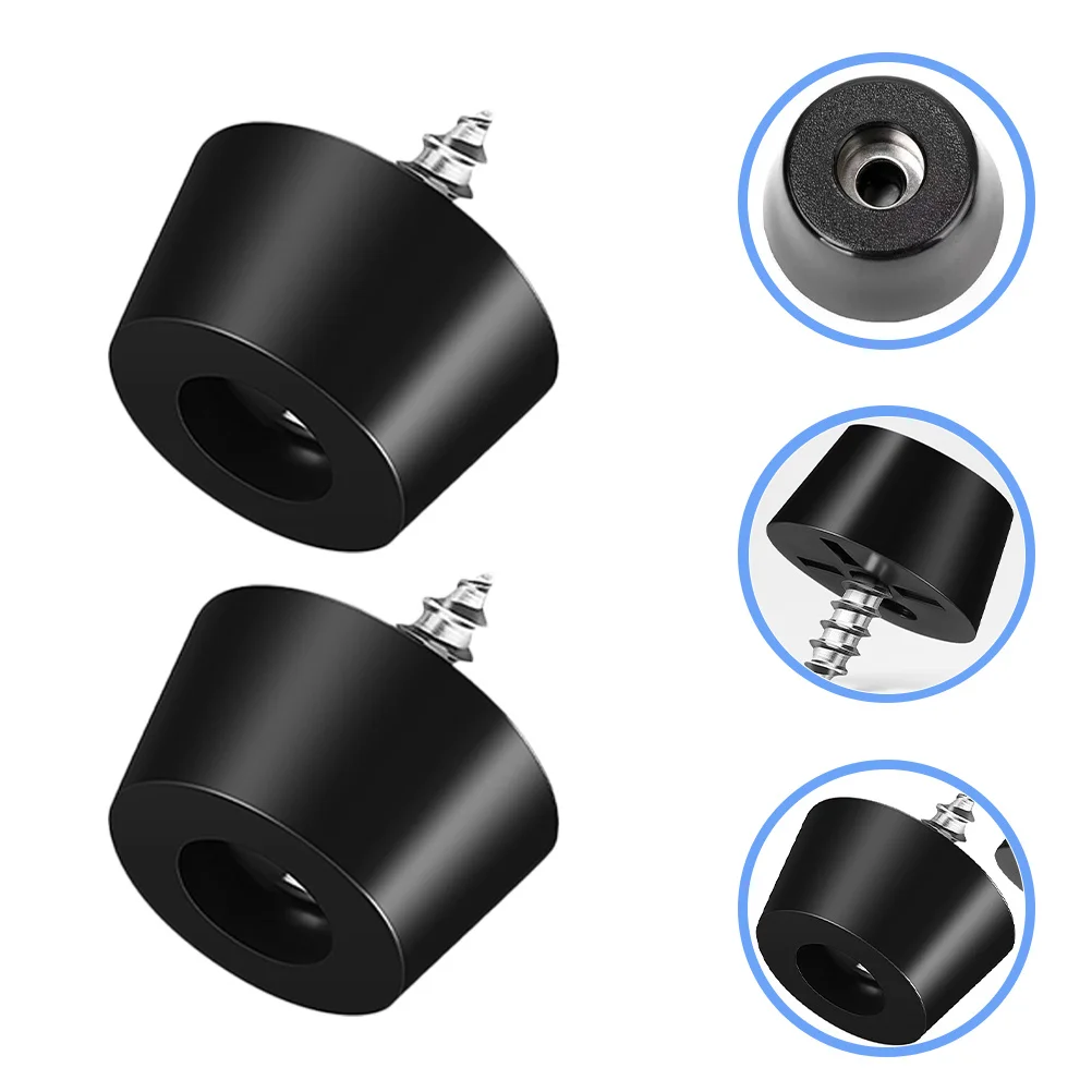 

100Pcs Rubber Furniture Levelers Anti Vibration Feet Pads for Chairs Tables Height Adjustment Floor Protection