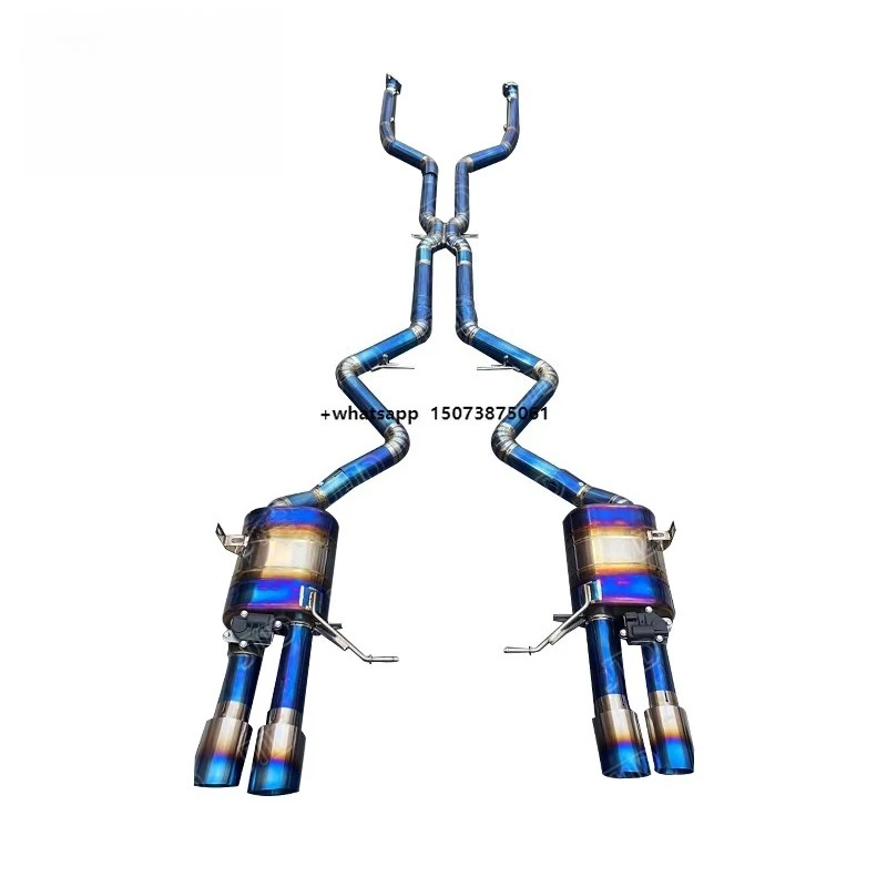 

High Performance Titanium Alloy Exhaust Catback System for E46 M3