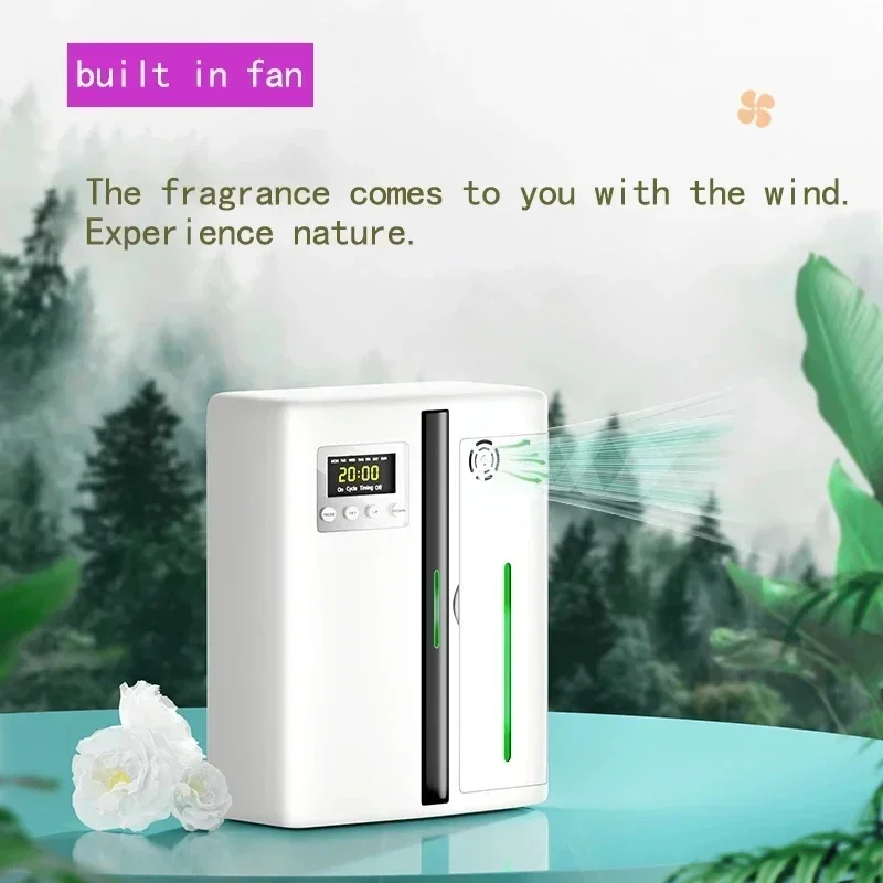 Waterless Scent Diffuser Bluetooth APP Control Wall-Mounted Fragrance Machine Smart Aroma Diffuser for Essential Oil Hotel Home view 4