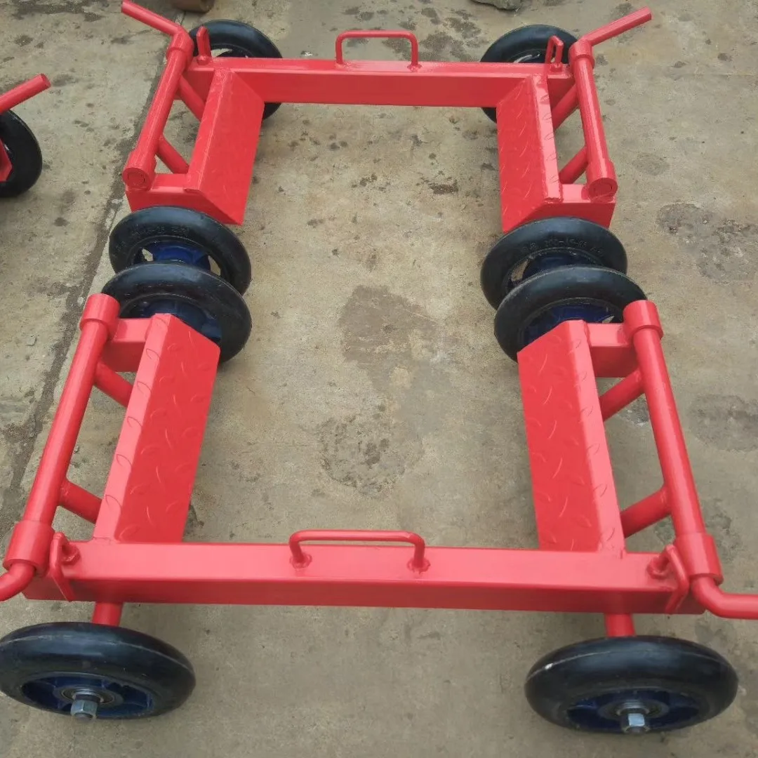 Rear‑Wheel Bracket Car Transfer Trolley, Wrecker Auxiliary Wheels for Small Trailer Obstacle‑Clearance Operations