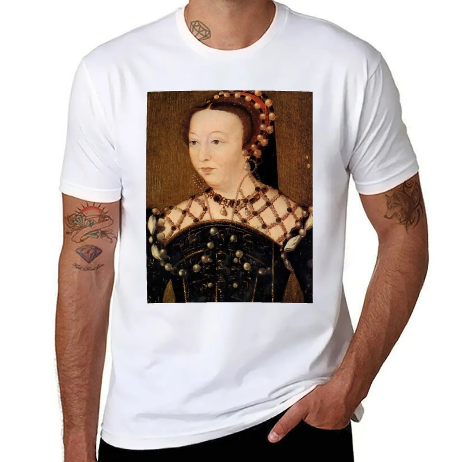 

Queen Catherine de Medici T-Shirt man t shirt graphic funny t shirts man T-Shirt