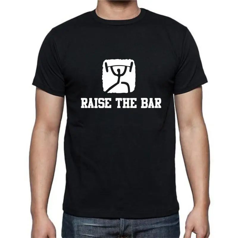 

Raise The Bar Lift Weights Life T shirt tee
