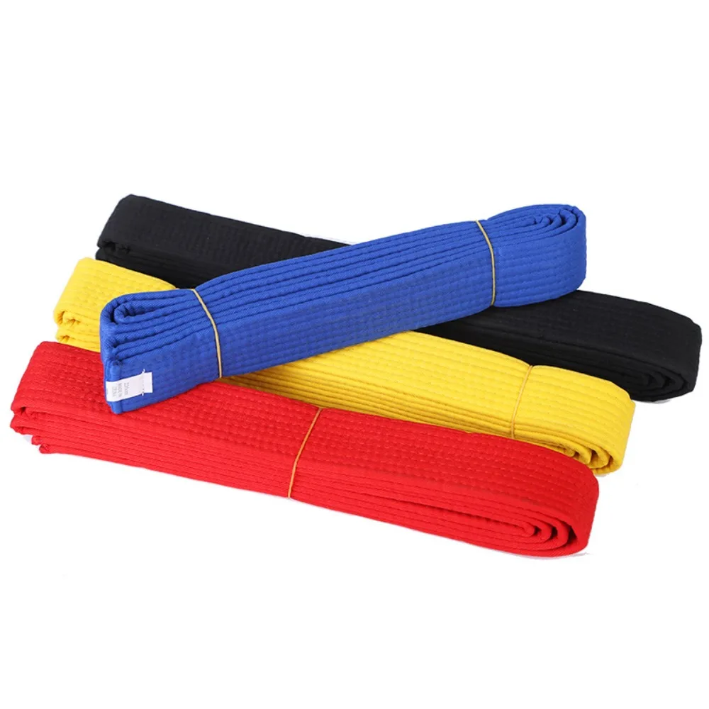 Durable Taekwondo Waistband High Quality 260CM Double Sewing Martial Arts Belt Karate Polyester Protective Waistband