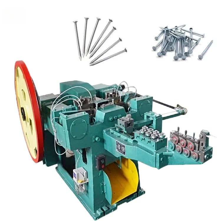 Polish Automatically Low Noise Wire Nail And Screws Making Machine Machinery For The Production Of Iron Nails