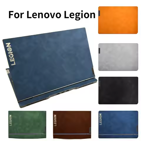 Leather Laptop Case 2025 5 Pro For Lenovo Legion 5 5i 7 7i X1 Yoga IdeaPad Gen 6 10 14 15 16 Inch 2024 Full Body Sticker Cover