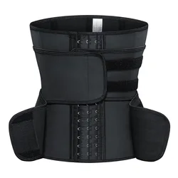 Ceinture de taille en latex pour femme, serre-taille, fermeture éclair, poitrine, double bande, corset stable, compression serrée, contrôle du ventre, spoage du corps, chaud