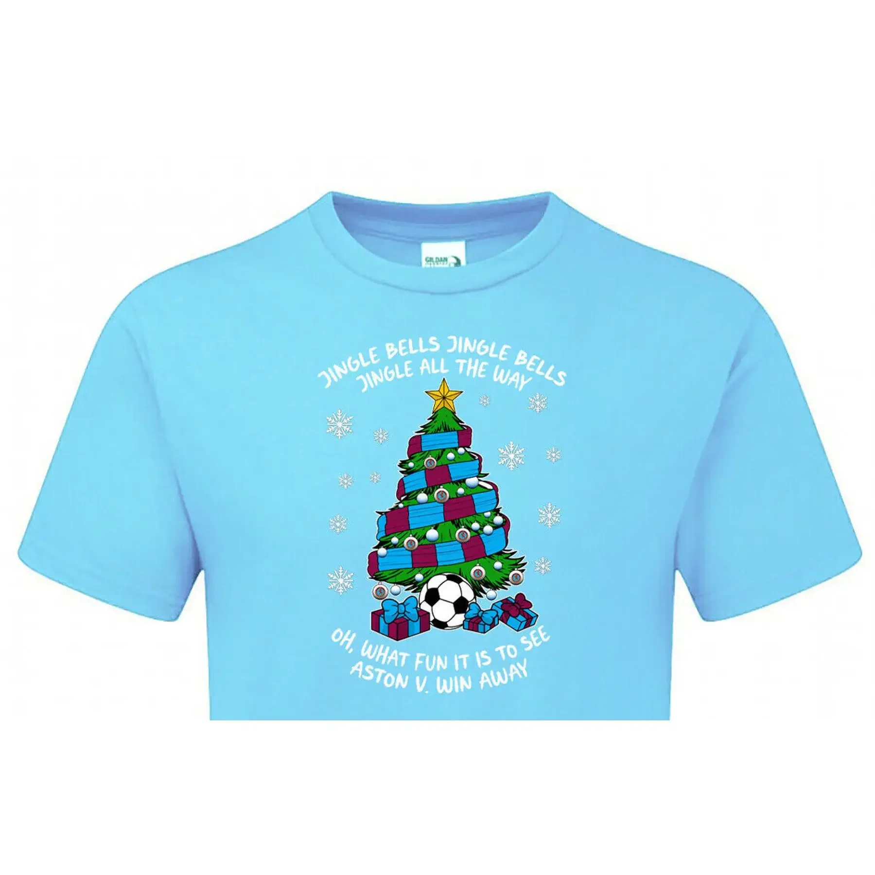 

ASTON V. Футболка «Рождественская елка» Мужские и женские товары по фанатам