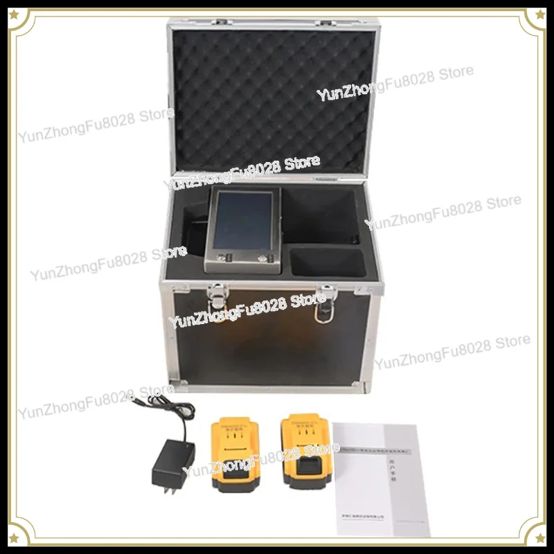 

Touch Screen Portable Electric Marking Engraving Machine 120x30mm For Nameplate Cylinder Number Frame Chassis