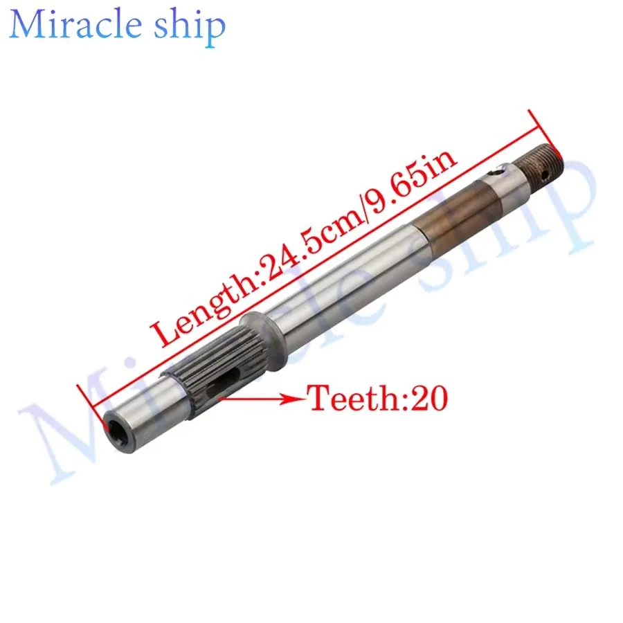 

New Propeller Shaft 6F5-45611-00 For Yamaha Outboard Motor 2 Stroke 40HP MU-1 Boat Engine Replacement Parts