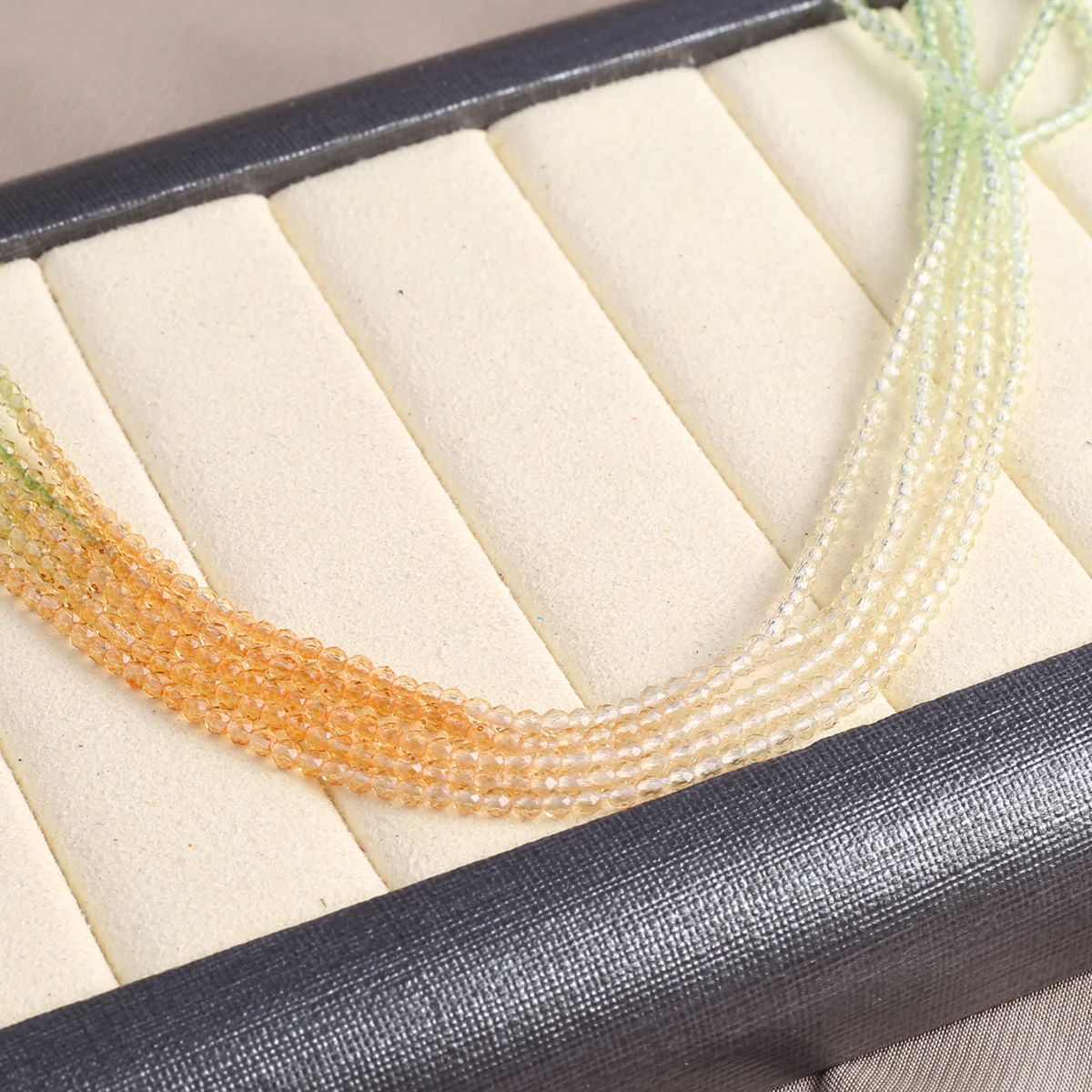 Faceted Natural Spinel Stone Beads Round Shape Section Beads for Jewelry Making DIY Bracelet Necklace Accessories Size 2/3mm