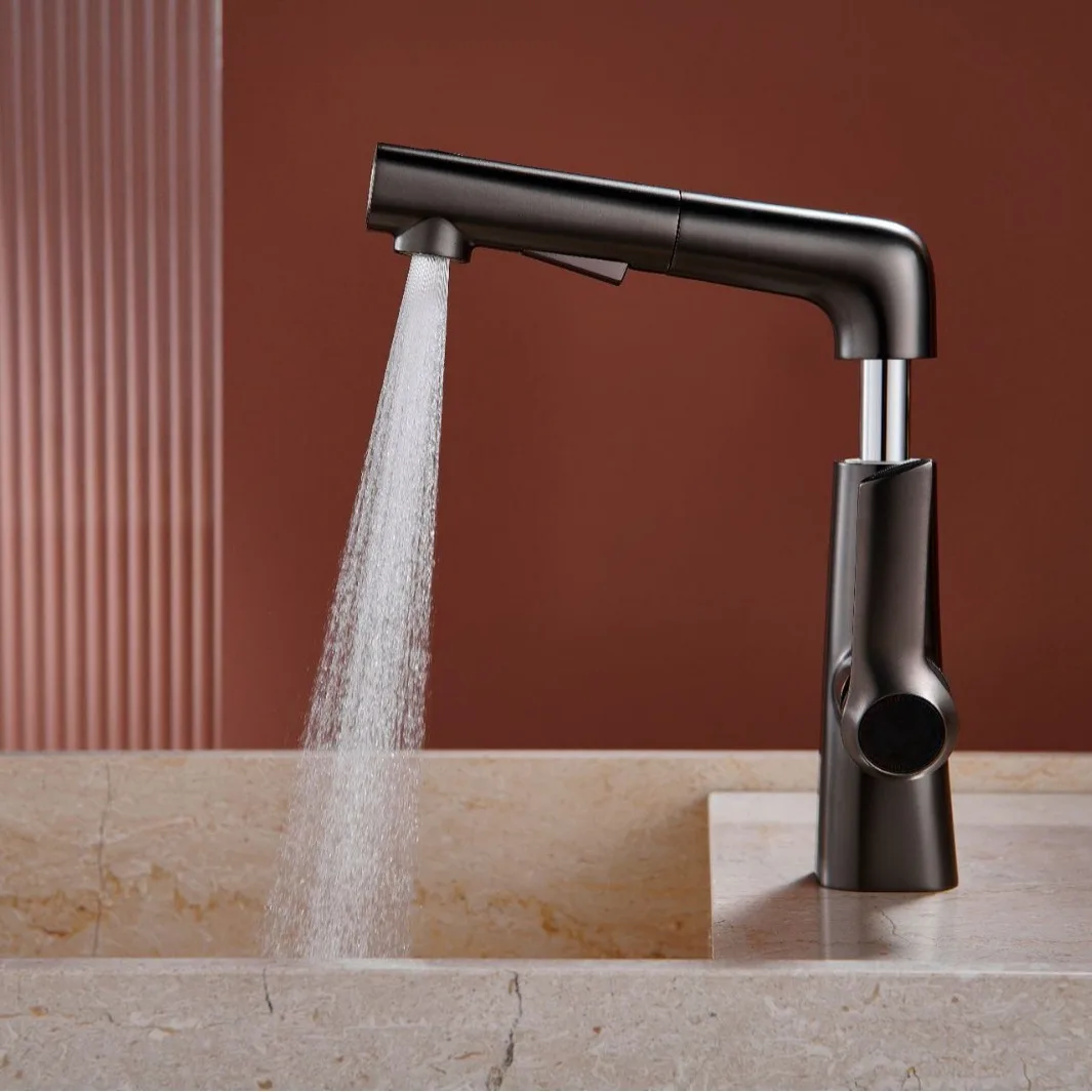 

Pull-out Faucet Hot and Cold Basin Faucet Lift