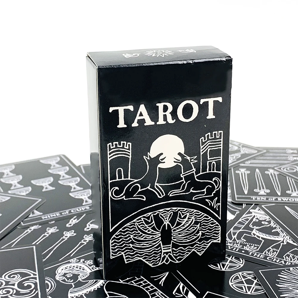 حار بيع بطاقات التارو الترفيه بطاقة الترفيه الأسرة جمع العرافة سطح السفينة التارو مجلس أوراق للعب لعبة هدية السنة الجديدة