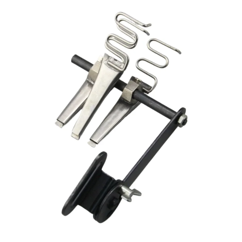 

Многониточный направляющий механизм: 3-канальный эластичный зажим - проверенный для спортивной одежды и универсальный